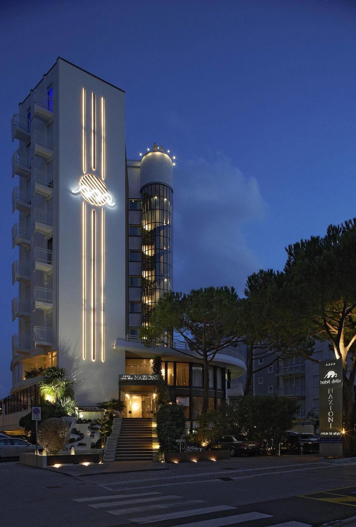 Hotel Delle Nazioni Lido di Jesolo Eksteriør bilde